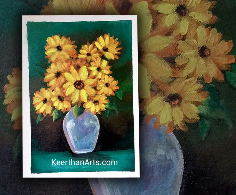 Basket of Daisies